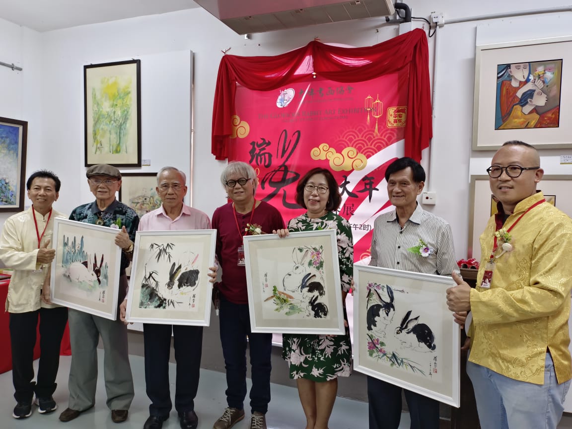 已审（大北马）余启晖：大年书画协会是要聚集并培养美术及书法爱好者以提高双溪大年的书画风气