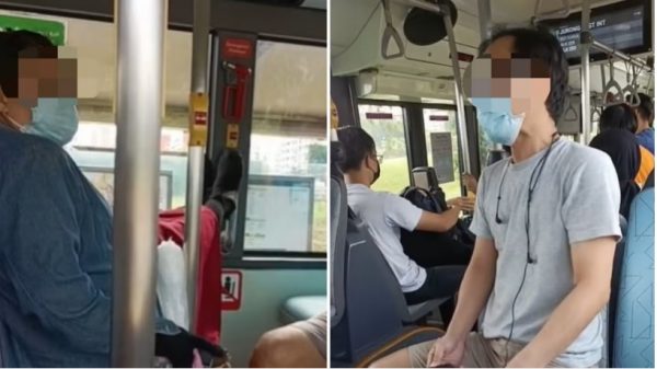 妇女双腿翘巴士窗边  男乘客出言指责爆口角