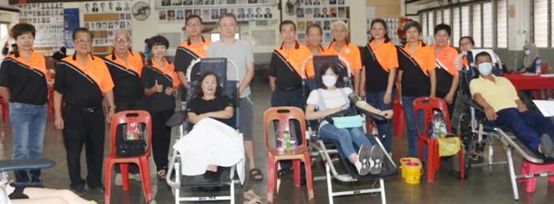 怡保中国精武体育会主办第124次捐血运动