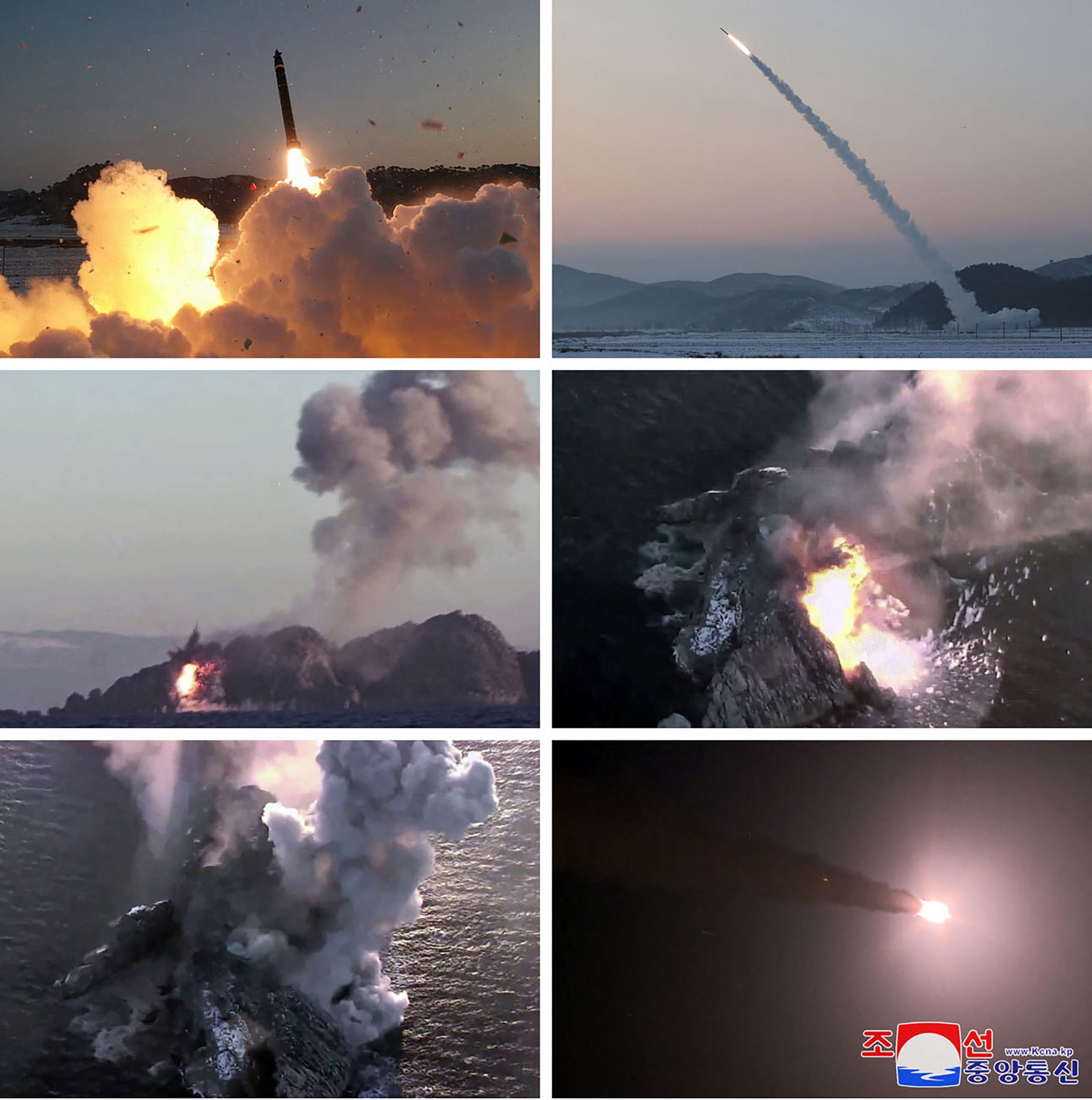 朝鲜两天连射4枚超大型火箭炮 韩国斥挑衅行为
