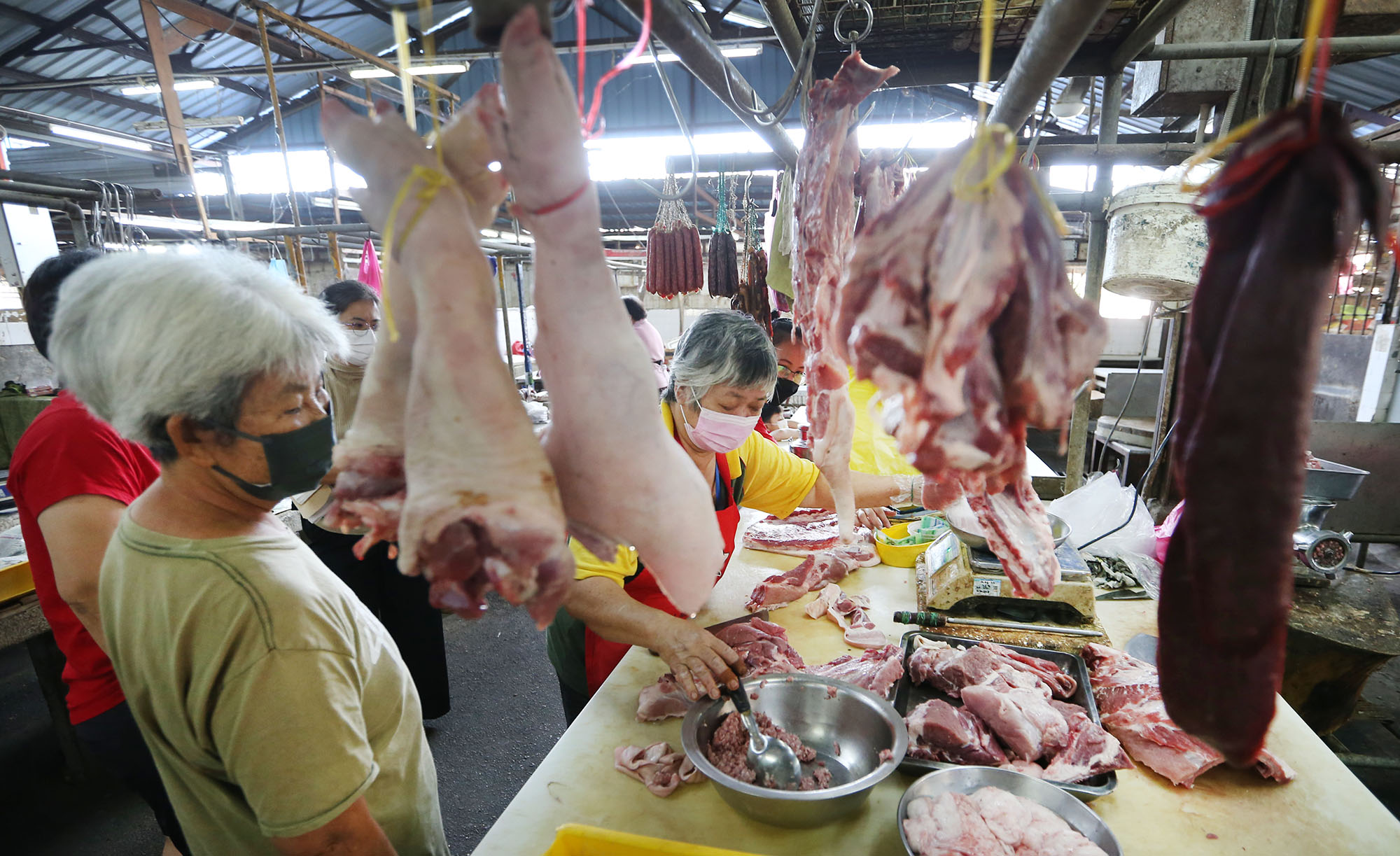 海产猪肉菜园鸡 价格居高未滑落