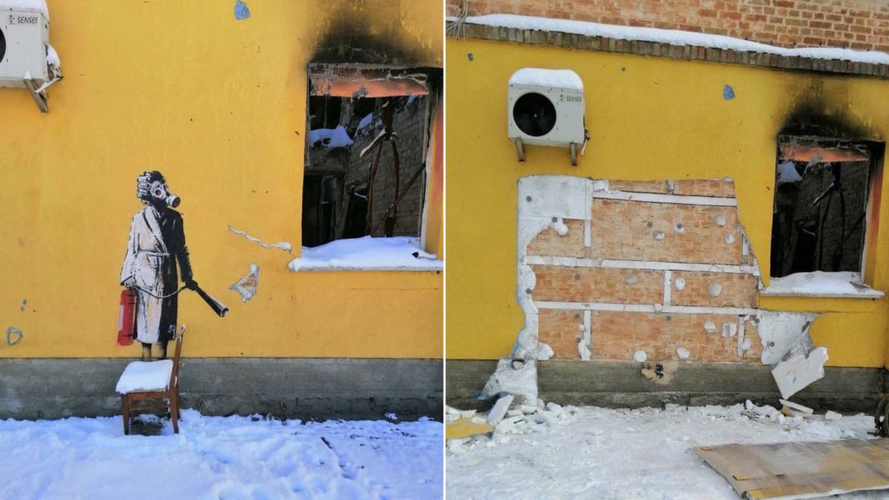 盗班克斯乌克兰壁画 幕后主使恐被关12年