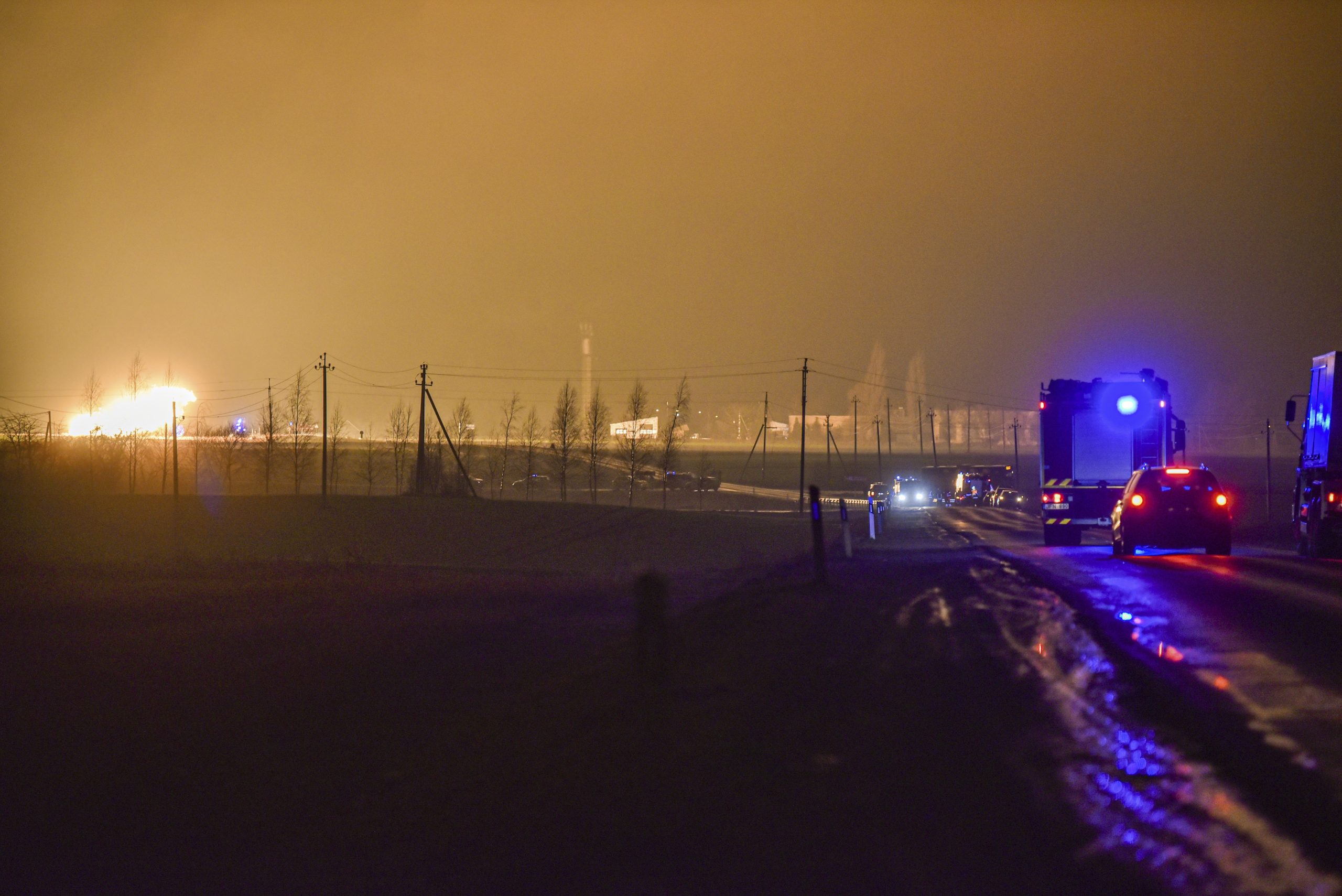 立陶宛天然气管道爆炸火焰直冲天际50公尺高 　暂无证据显示涉及袭击  