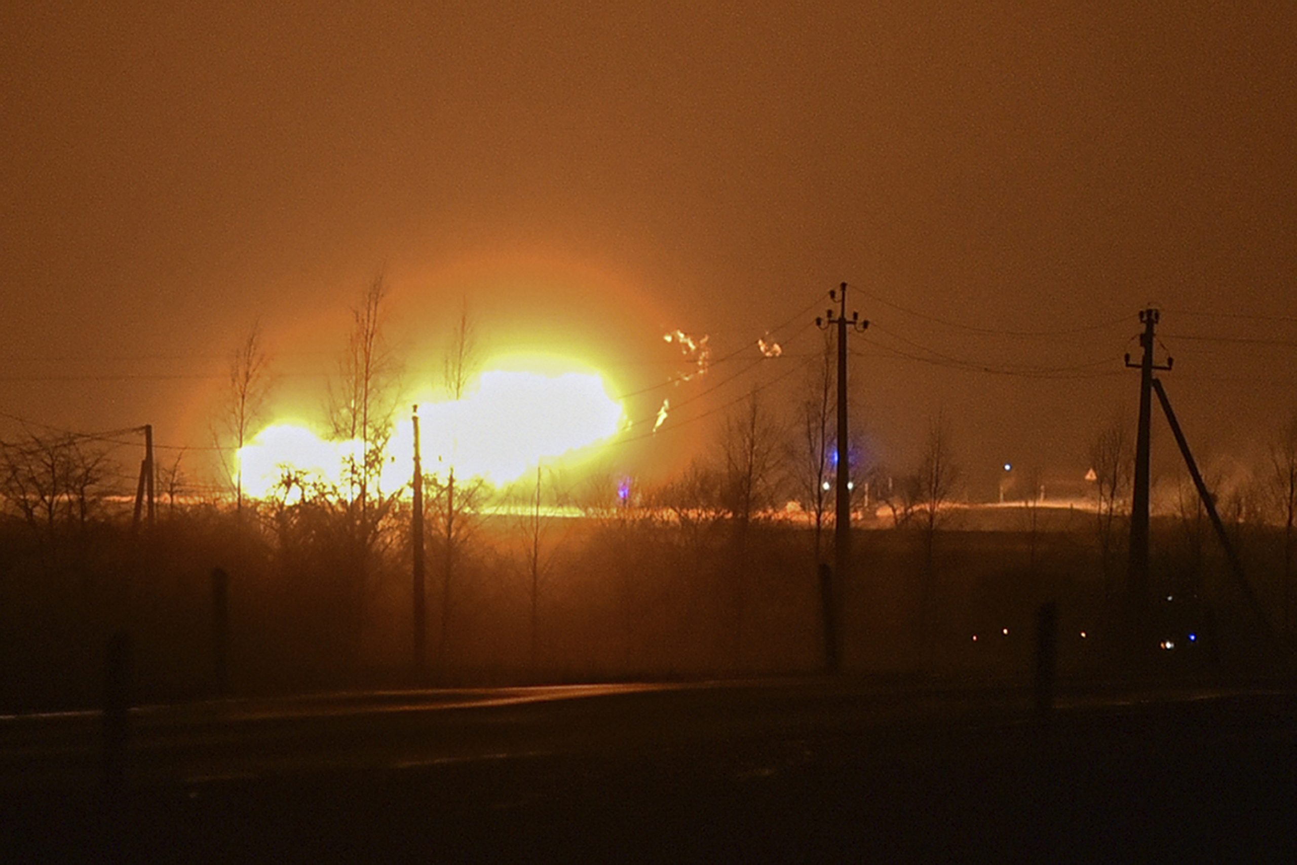立陶宛天然气管道爆炸火焰直冲天际50公尺高 　暂无证据显示涉及袭击  