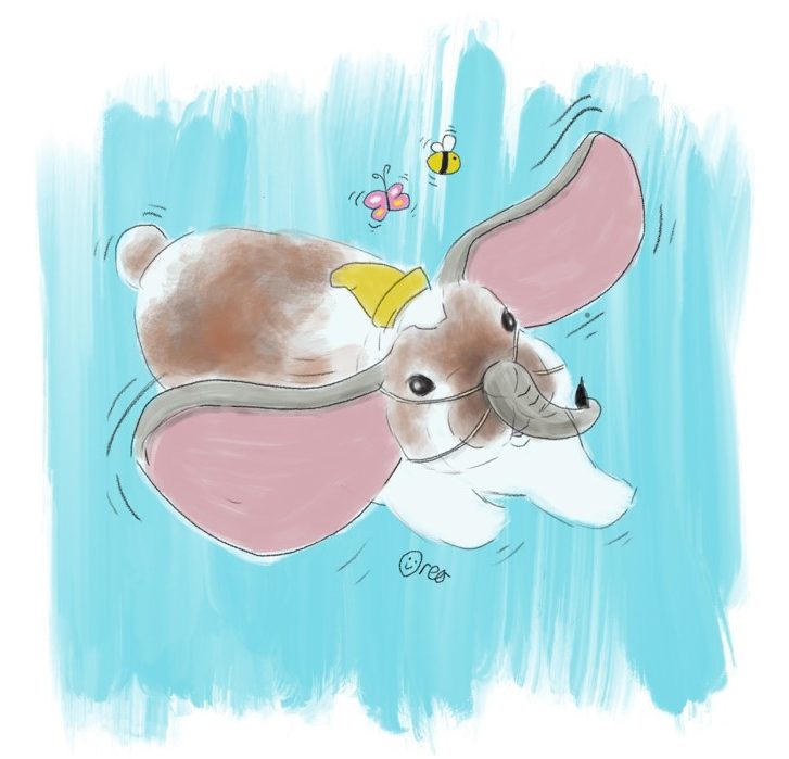 兔主人画兔子插画