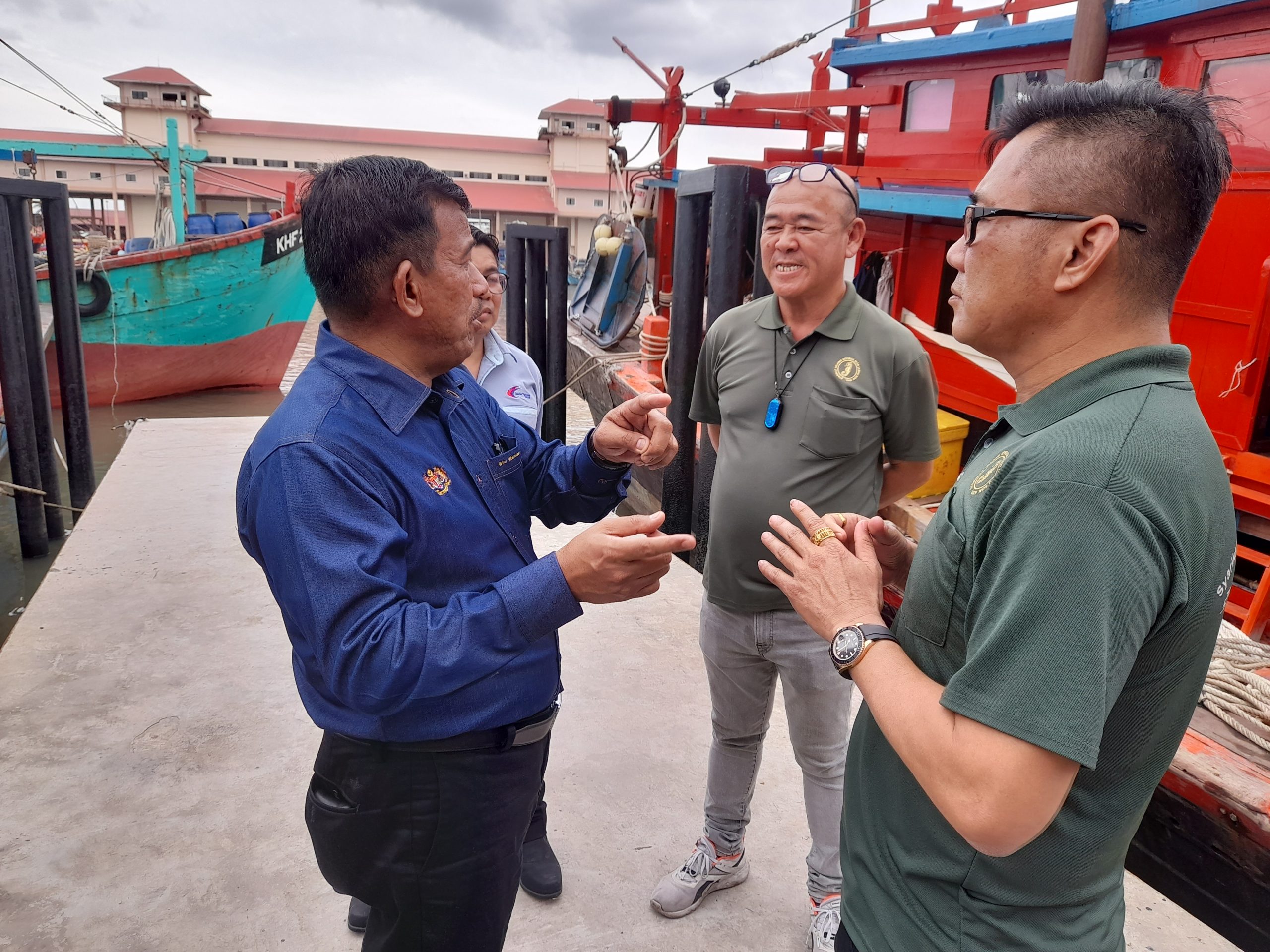 （大北马）吉港口澳鑫码头现代化设施 渔业代总监：符合国际标准