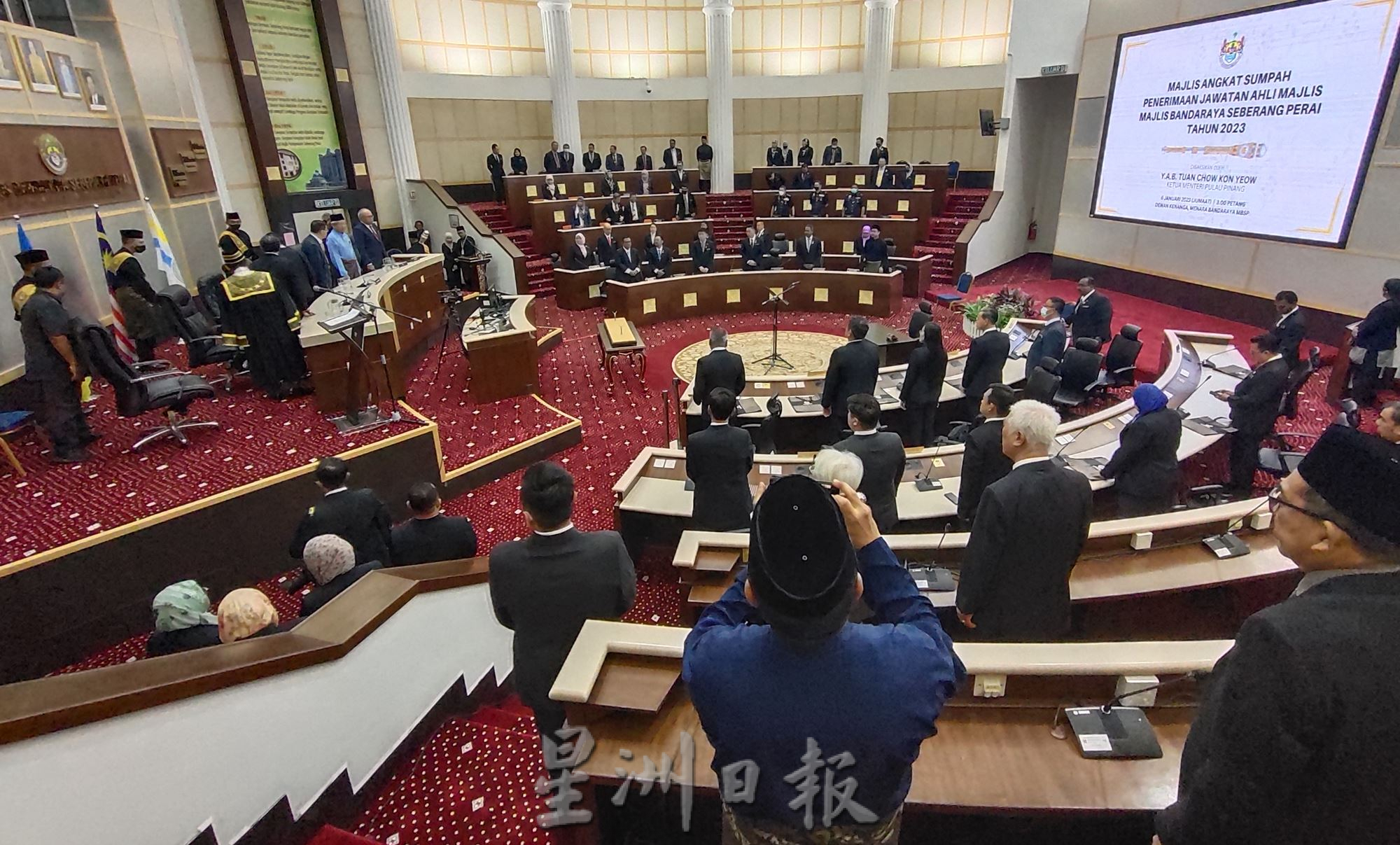 （大北马）威省市议员宣誓就职礼