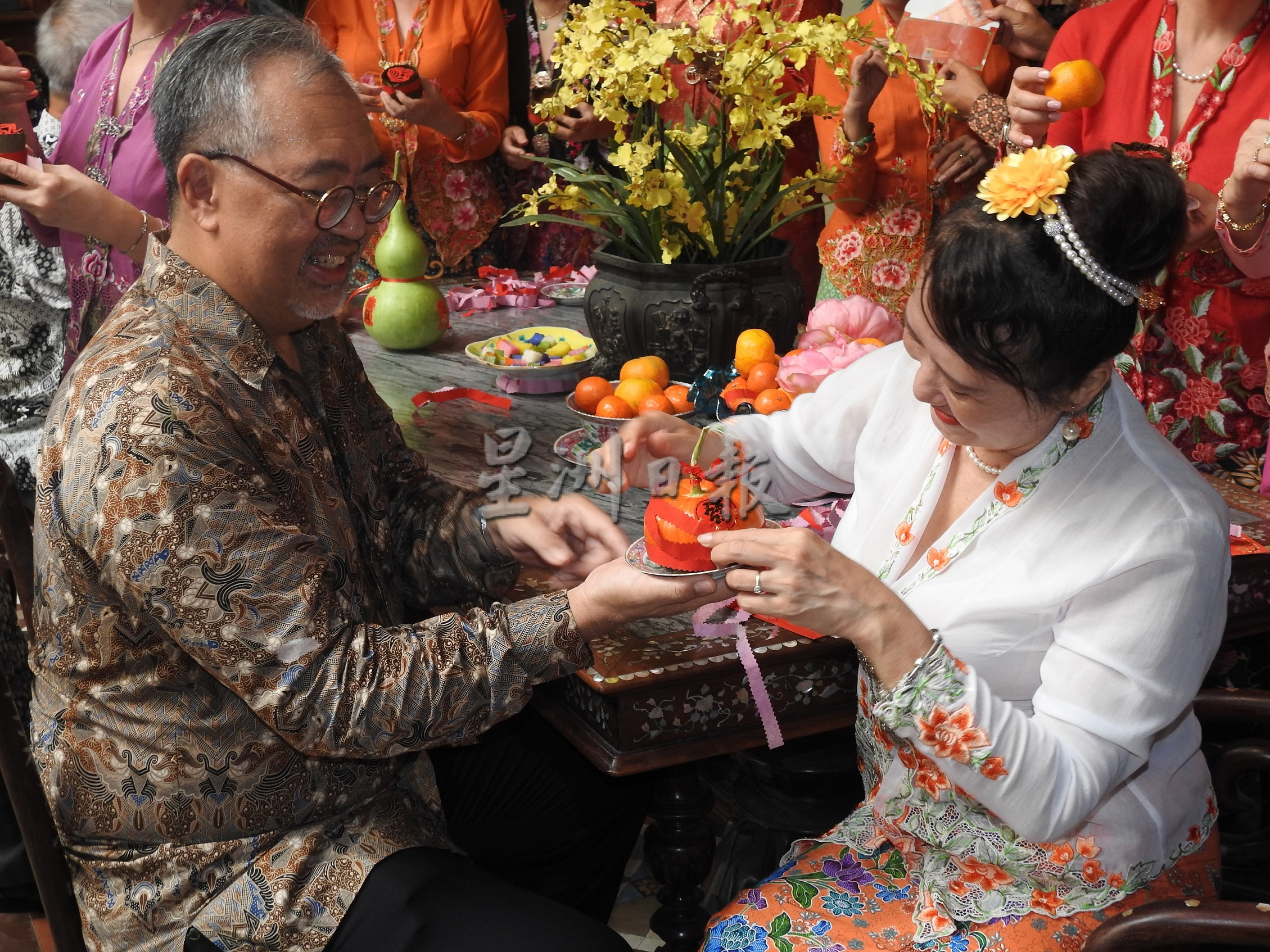 槟城娘惹峇峇准备大肆庆祝过兔年