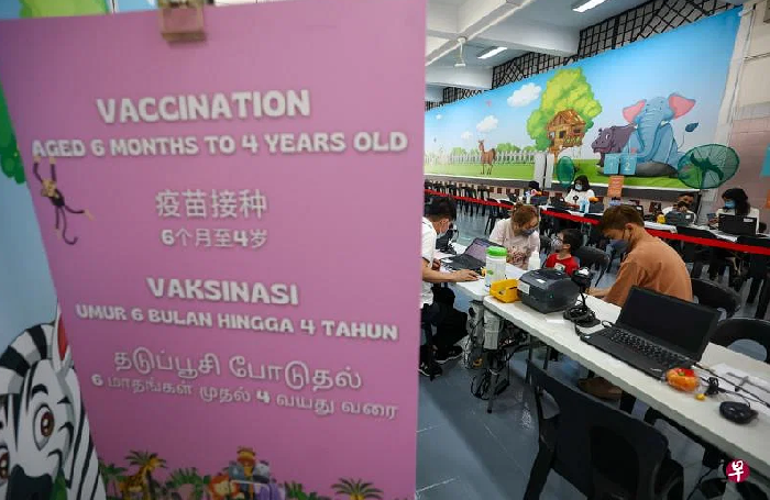 新加坡今日起，6个月至4岁婴幼儿可注射辉瑞疫苗