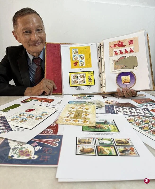 （已签发）柔：狮城二三事：美术设计师买组屋租储物间 专藏百万张邮票