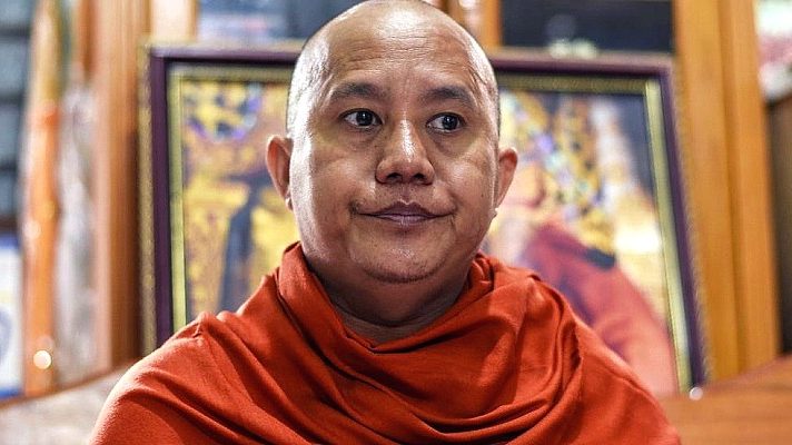 ‘Buddhist bin Laden’ firebrand monk feted by Myanmar junta chief