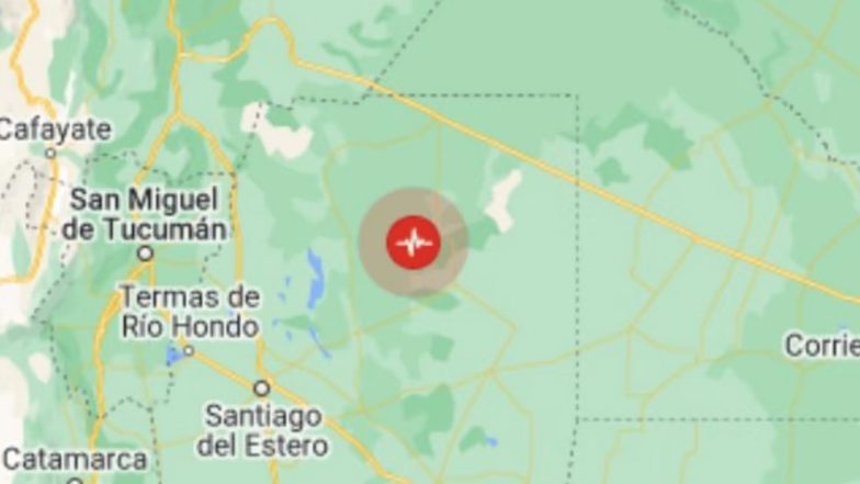 阿根廷发生6.2级地震