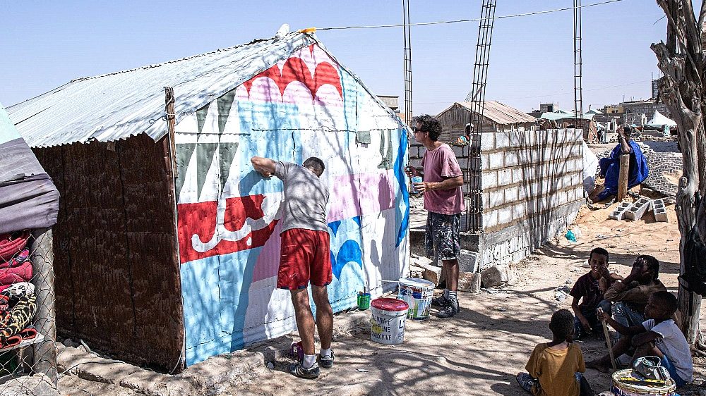 Travelling artist provides a different view for Mauritania’s poor