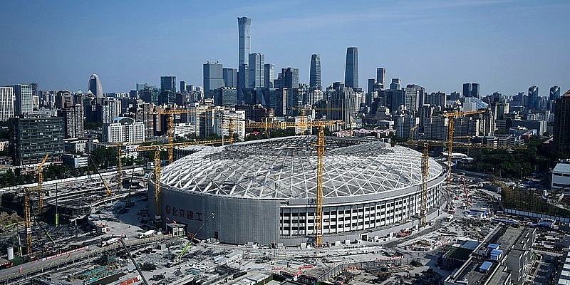 The Workers' Stadium in Beijing has been rebuilt as part of a spending spree on football stadiums in China. AFP