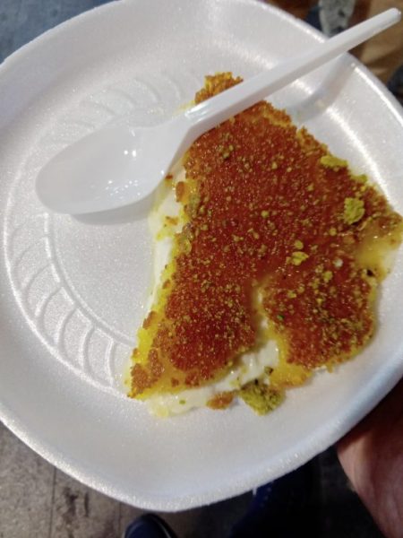 阿拉伯卡纳菲甜点。(photo:SinChew)
