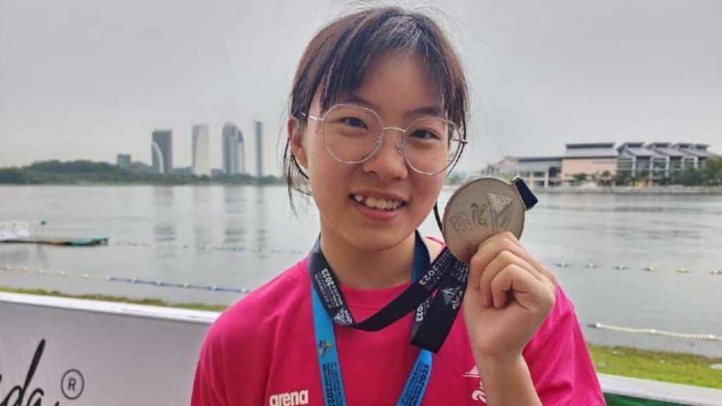 东南亚公开水域游泳赛| 女子16至17岁组10公里  刘媖琇夺个人第2枚银牌