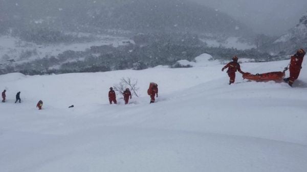 中国1月天灾频传“超13万人次受灾” 西藏雪崩最严重致28死