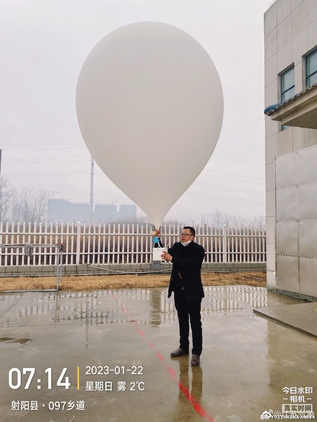 中国称的探空气球是什么？全球800气象站每天规律释放