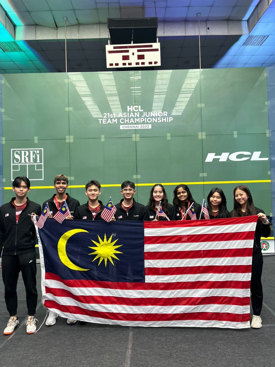 亚洲青年壁球团体赛  大马男团夺小组2连胜