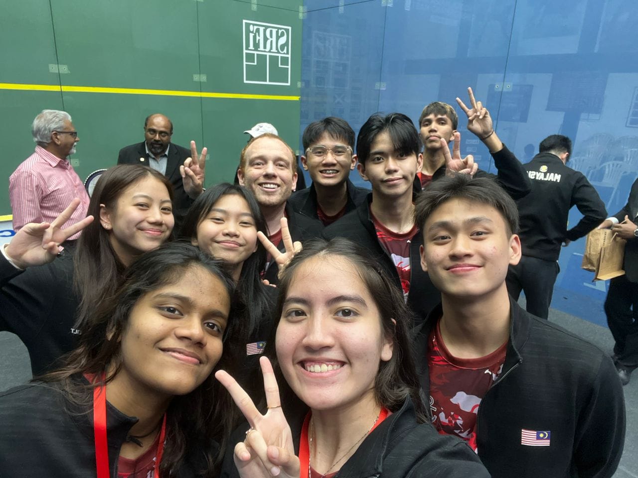 亚洲青年壁球团体赛  大马男女队携手闯4强