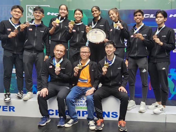 亚洲青年壁球团体赛|同甘共苦书写新页  马女创第10冠霸业