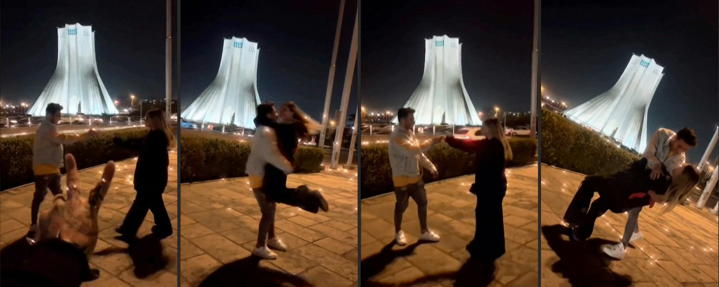 伊朗大使馆辟谣“情侣公开场合跳舞被判10年”：两人煽动骚乱危害国家安全