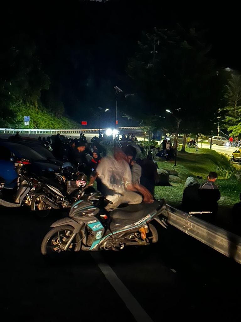 已簽發/安邦警方展道路流氓取締行動·扣押3非法改裝的摩托車