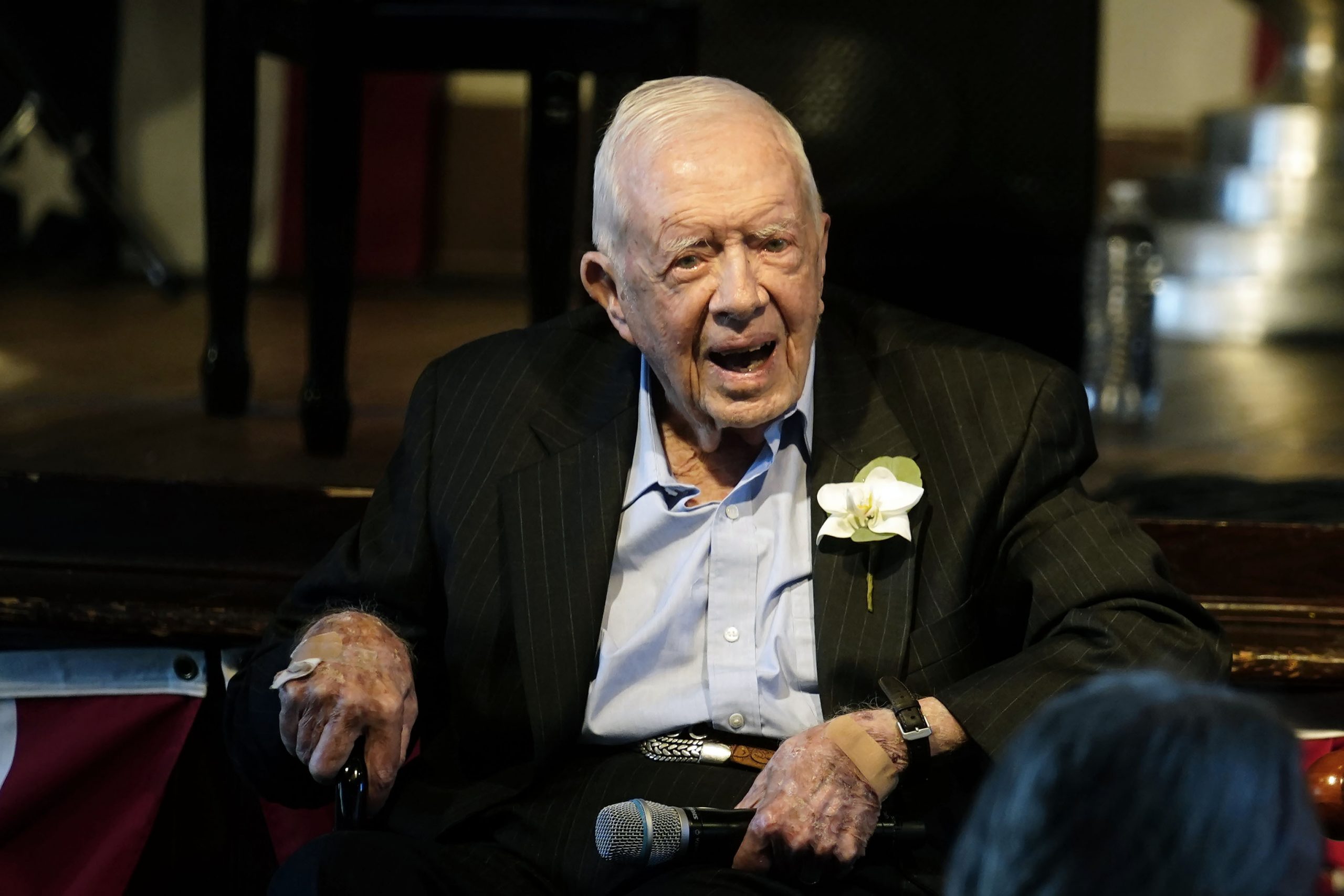 放弃治疗 98岁美国前总统卡特将接受临终关怀