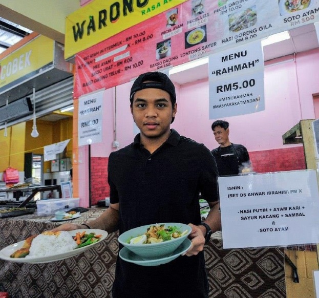 星期一吃“安华” 星期二吃“末沙布”·商家推RM5“部长餐”受欢迎