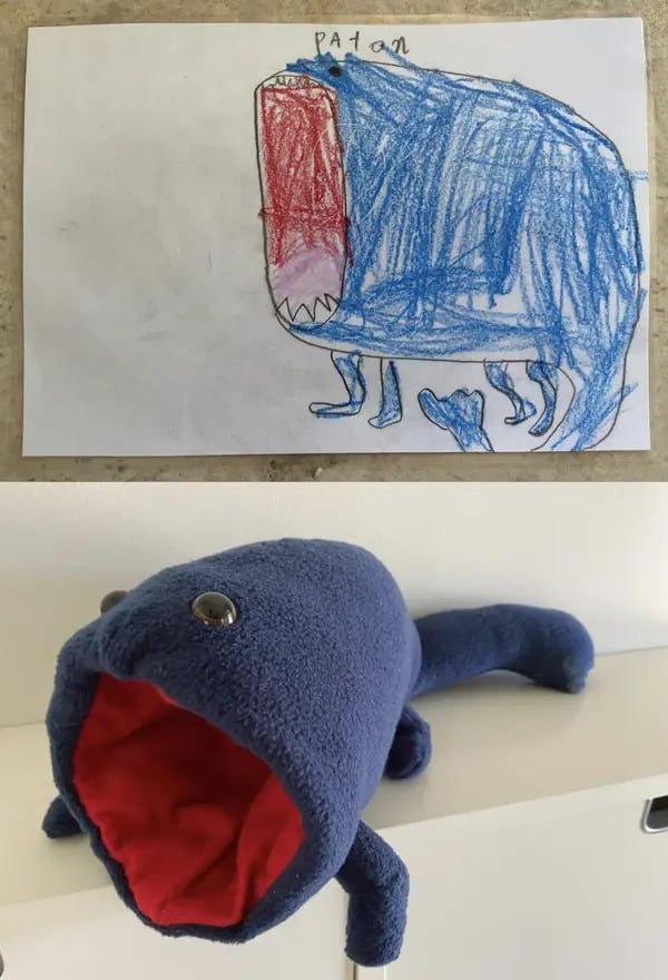 暖势力 澳老师将学生绘画制成毛绒玩偶惊艳父母