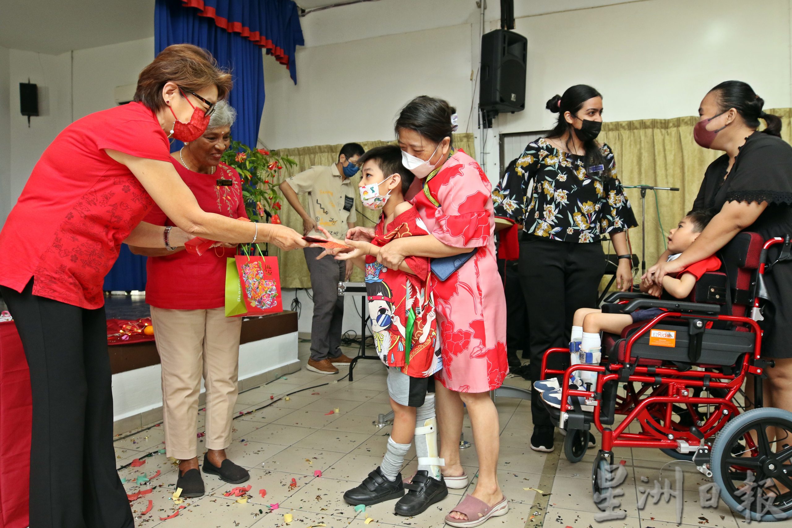 槟城痉挛儿童协会相聚庆新年