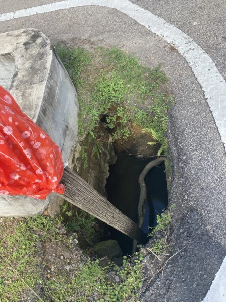 【民生特工队沟渠泥土流失 马路现坑洞  承包商近期将动工抢修