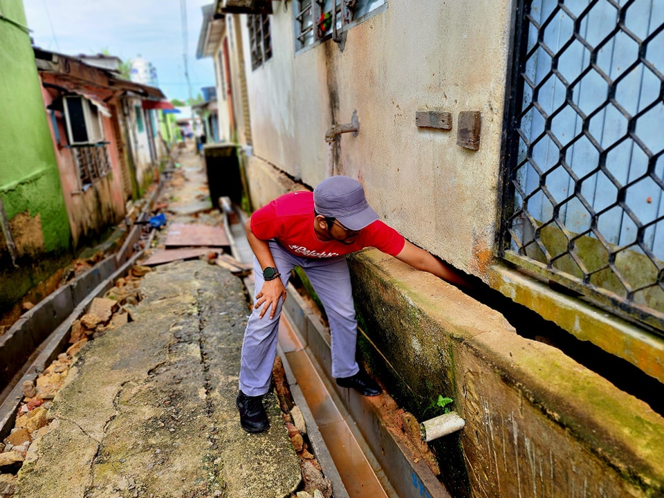 谢奥马：免衍生问题，排水系统工程必须尽快完工