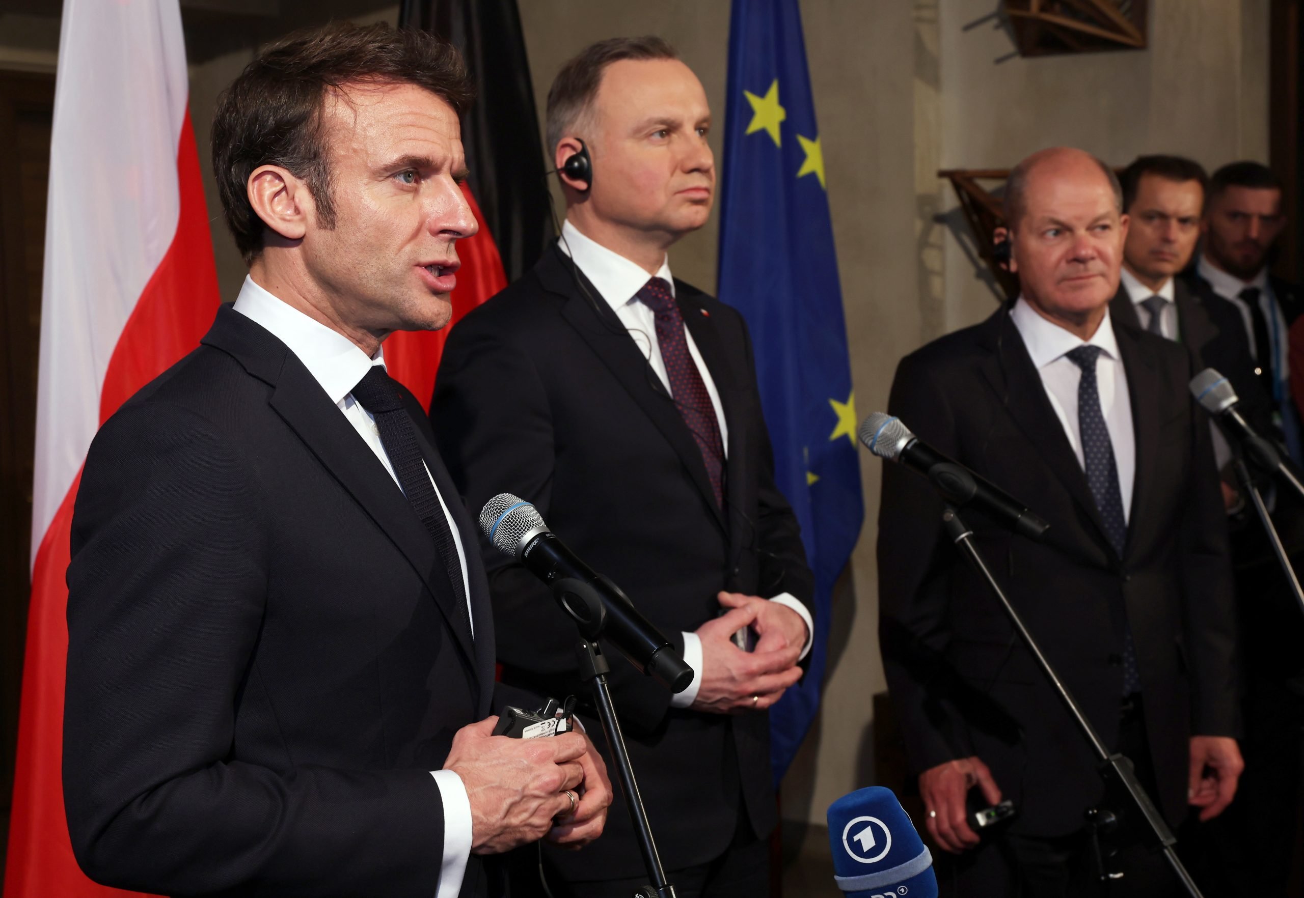 欧洲盟友誓加强对乌克兰支持 马克龙：谈判时机未成熟