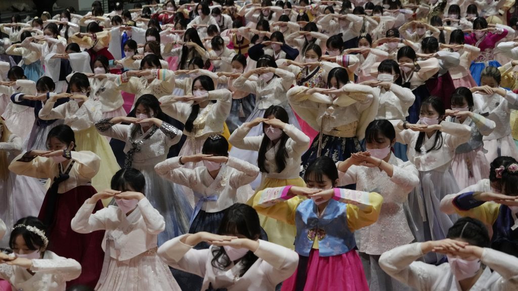 韩国的传统成人仪式