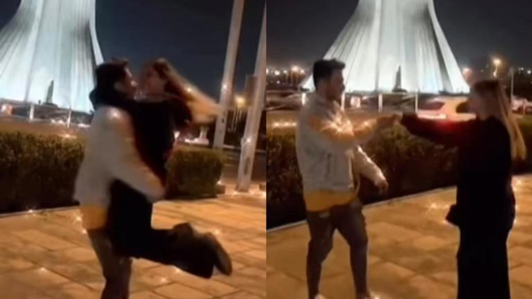 （取代）关10年！伊朗网红情侣街上跳舞 竟被控“公开卖淫”