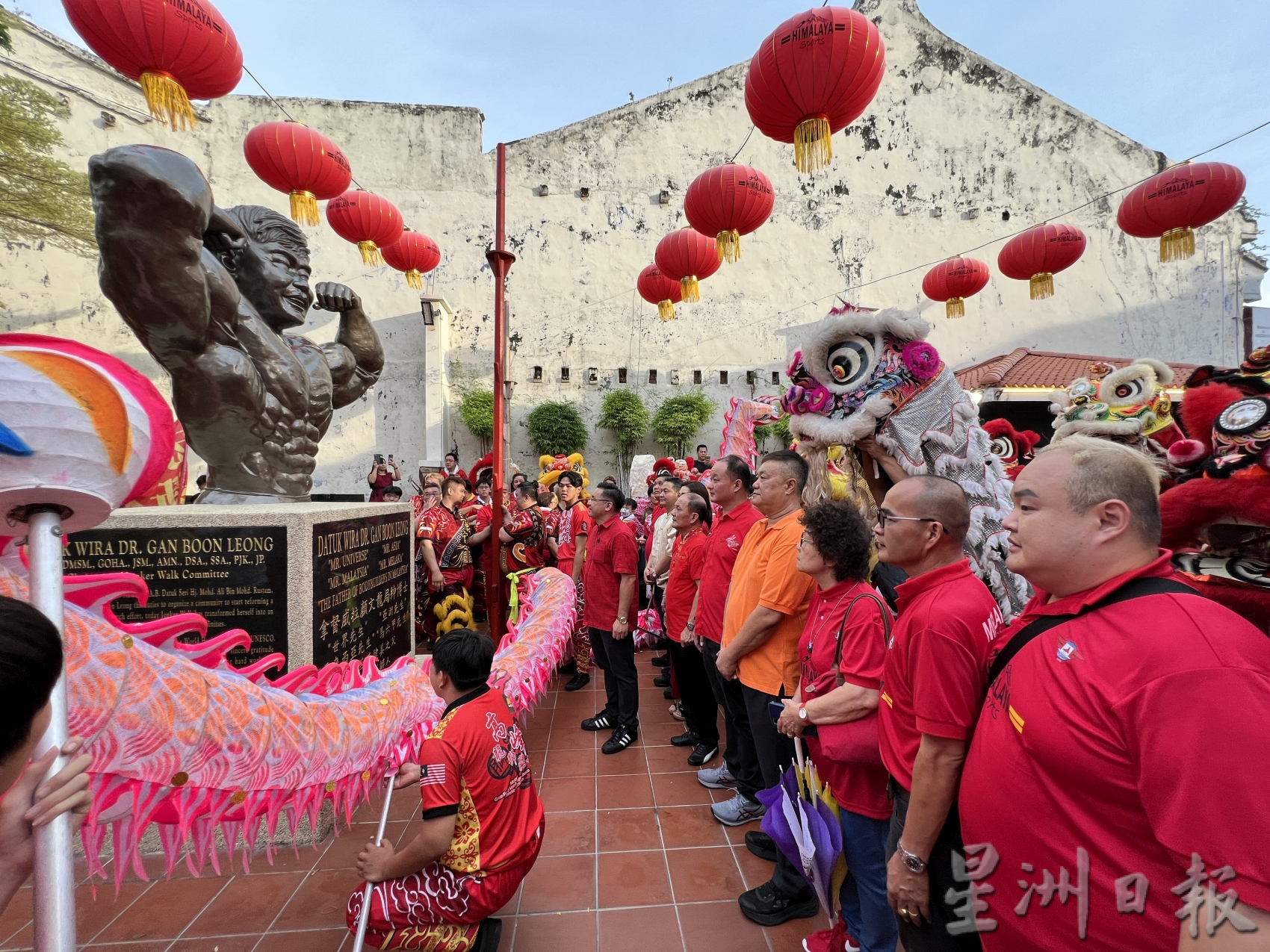 （古城封面主）文群狮闹元宵回来了·瑞狮祥龙热爆鸡场街