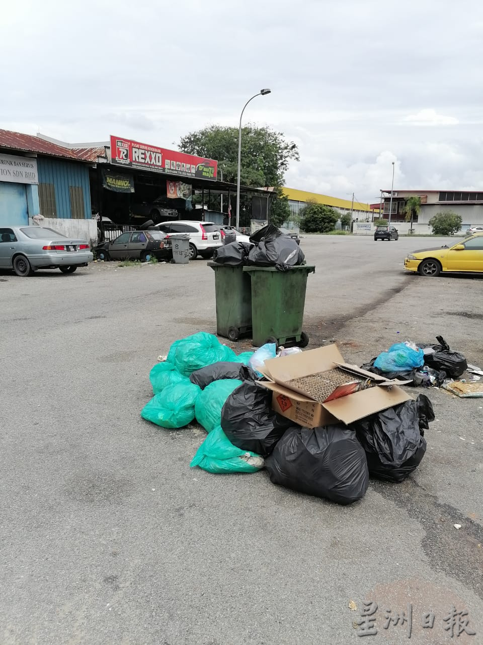 （古城第二版主文 玛琳再也居协呼吁政府重新考虑不收取工业区垃圾的政策