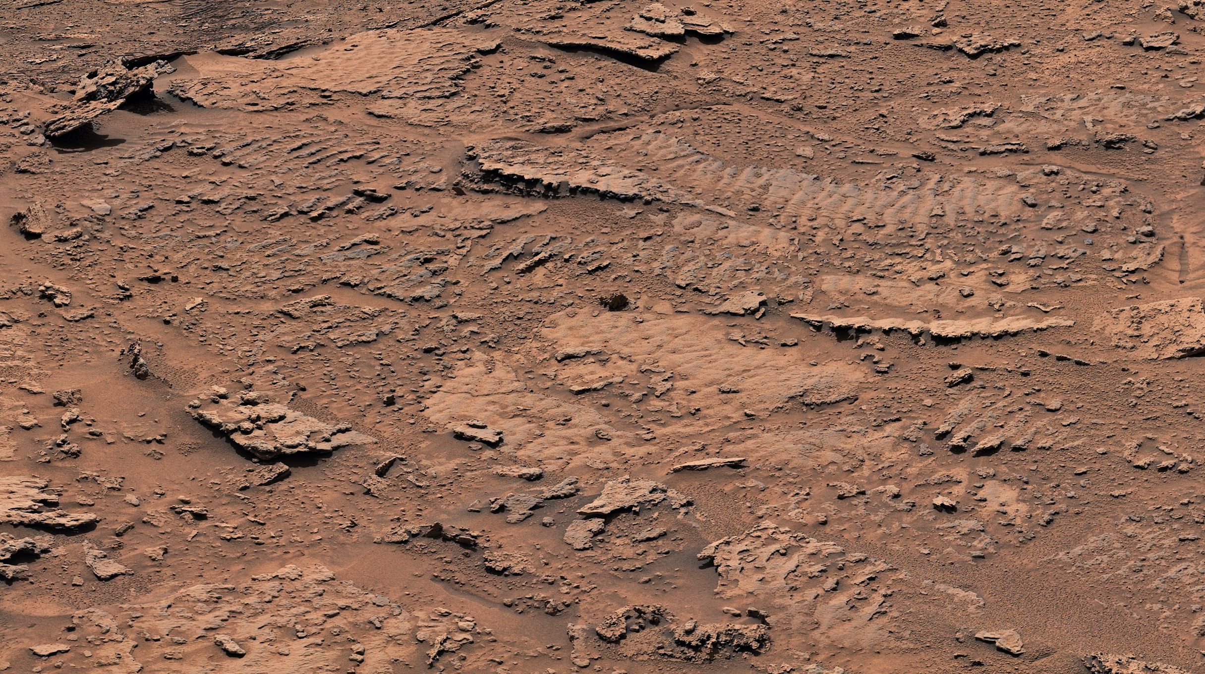 NASA好奇号惊人发现！ “火星曾有湖泊”最明确证据曝光