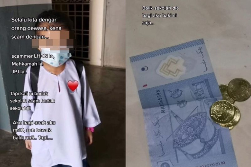  RM10零用钱剩RM2  母揭8岁女儿被“骗”买假戏票 
