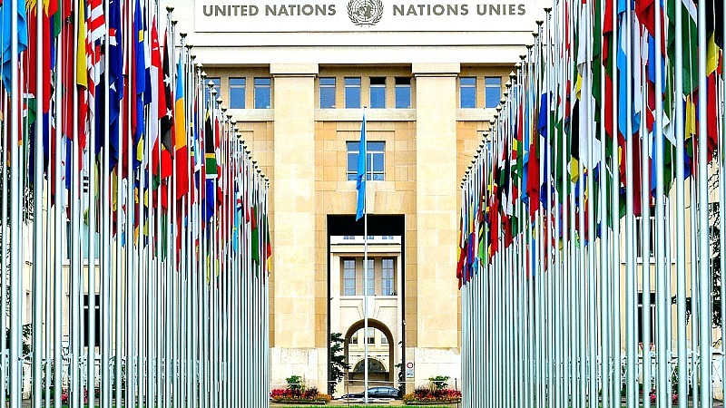 United Nations Geneva headquarters.