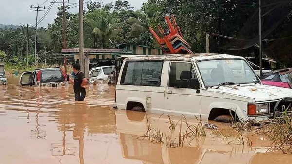 哥打马鲁都东革水灾 173家庭485人疏散