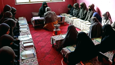 Banned from school, Afghan girls turn to madrassas