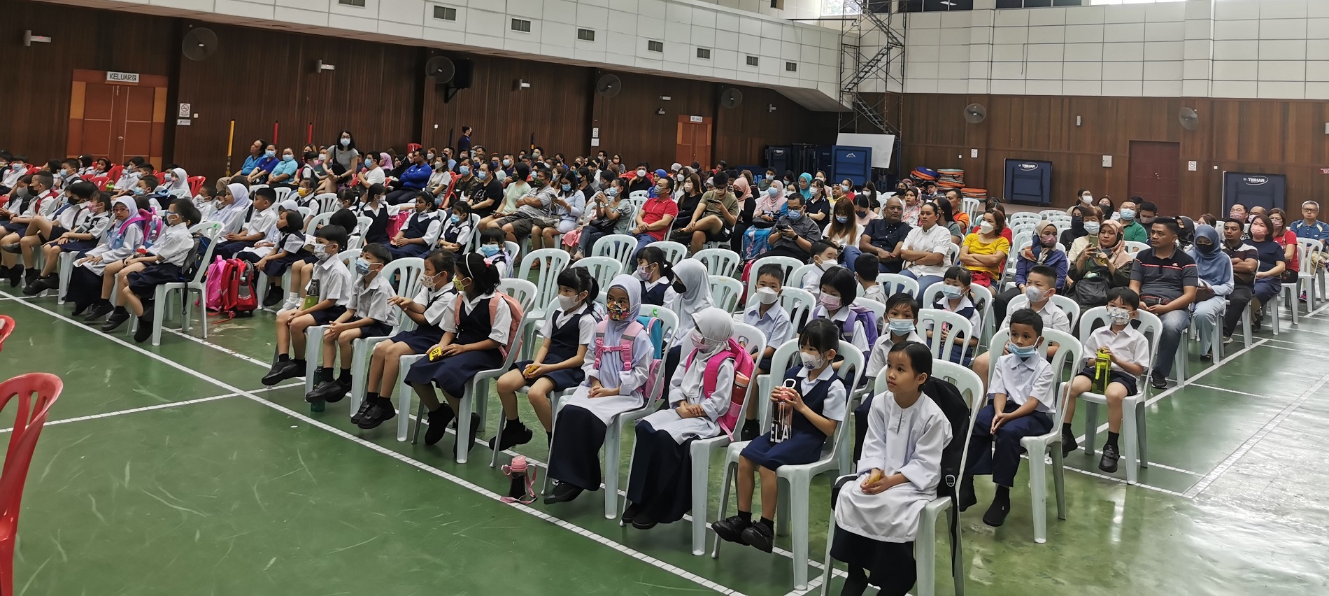 东：新学年开课在即，淡马鲁启智华小迎来81名新生就读。