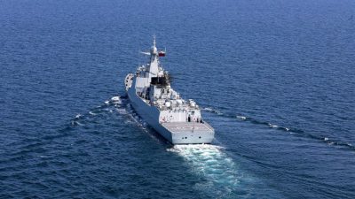 中国俄罗斯伊朗开启阿曼湾海上联合军演