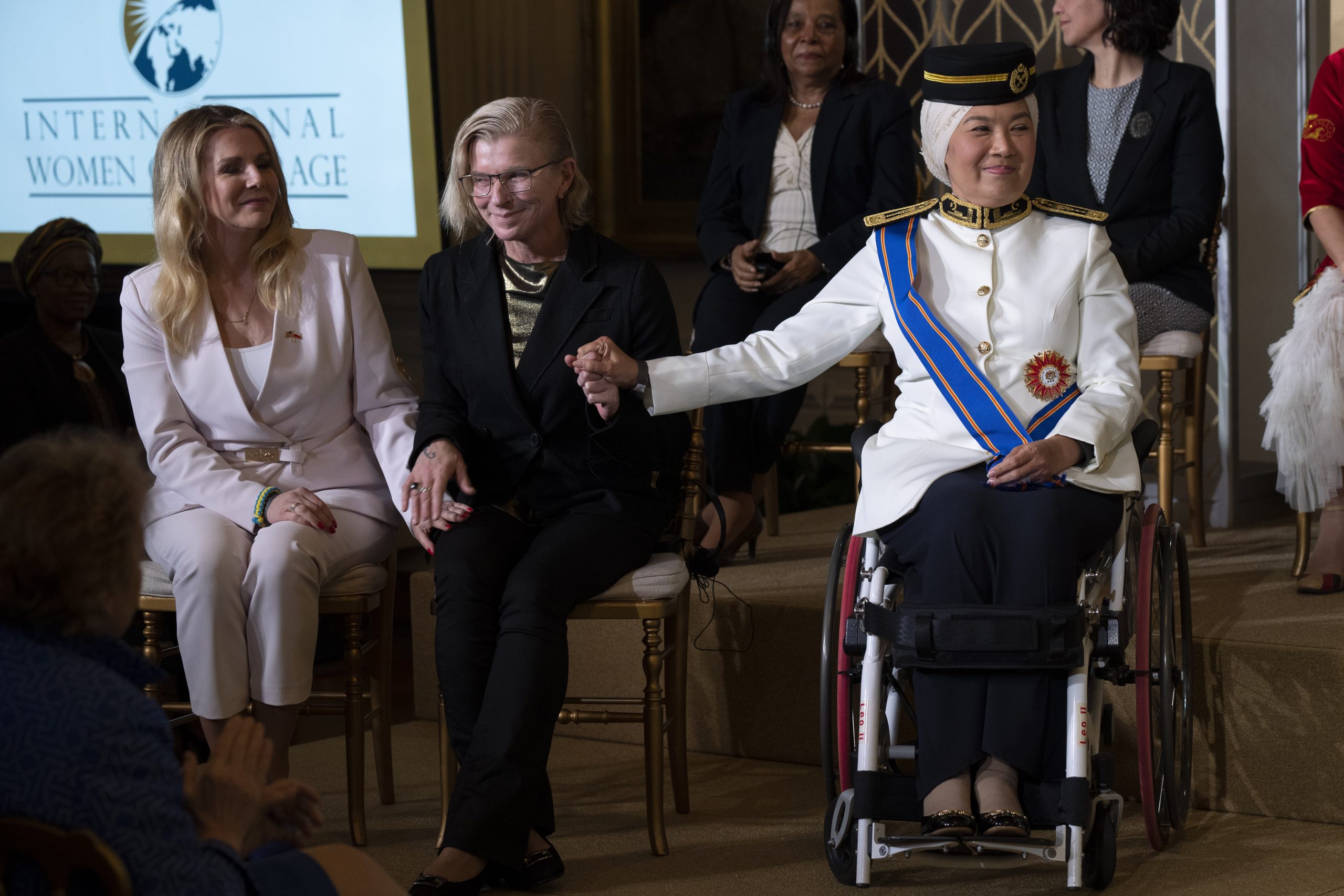    国际妇女勇气奖颁全球11女性  大马拉丝阿迪巴为残疾人维权获奖