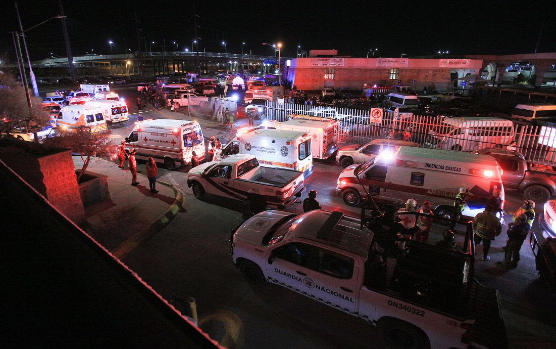 墨西哥移民中心大火！　至少37人死40人受伤