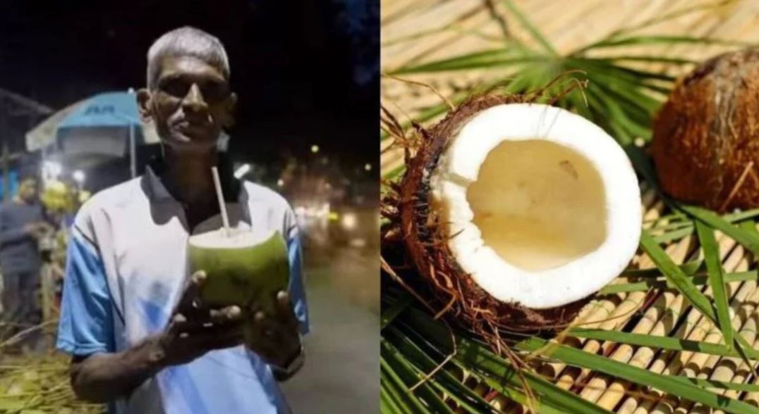  天天吃椰子 吃足28年 男子：它可以治我这个病！