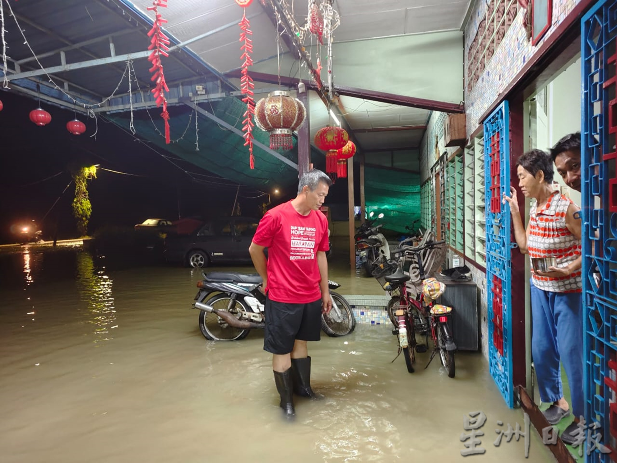 太平豪雨 多地水患 百户民宅受影响