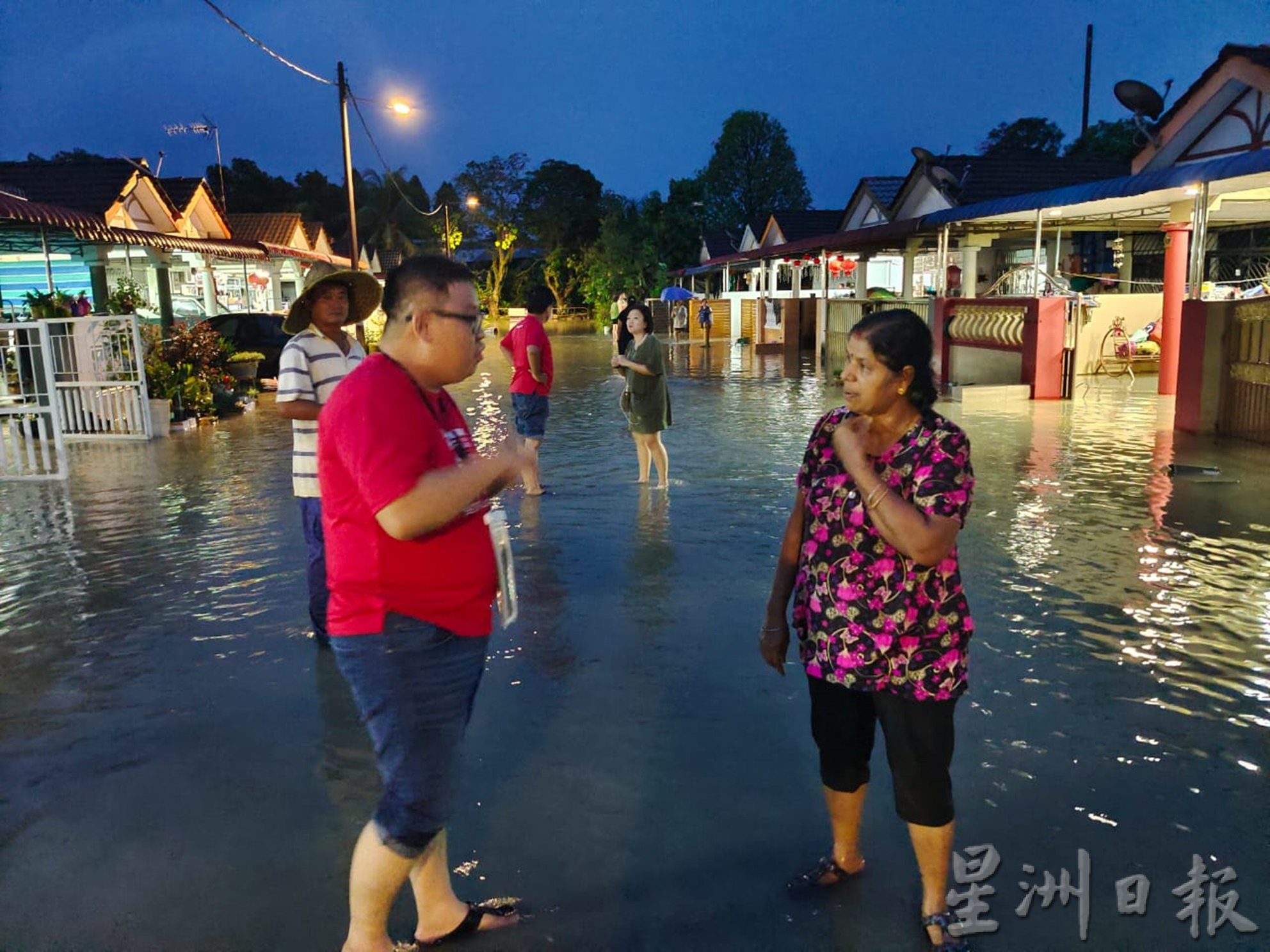 太平豪雨 多地水患 百户民宅受影响